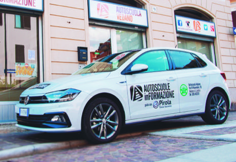 Macchina di formazione dell'Autoscuola Brianza